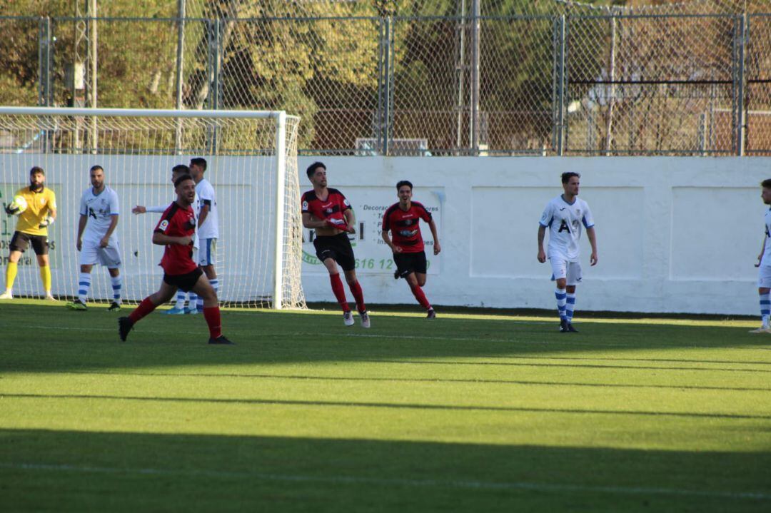 Imagen del partido disputado ante el Gerena en el Barbadillo