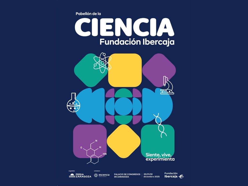 Vuelve el Pabellón de la Ciencia Fundación Ibercaja al Palacio de Congresos de Zaragoza del 20 al 22 de diciembre.