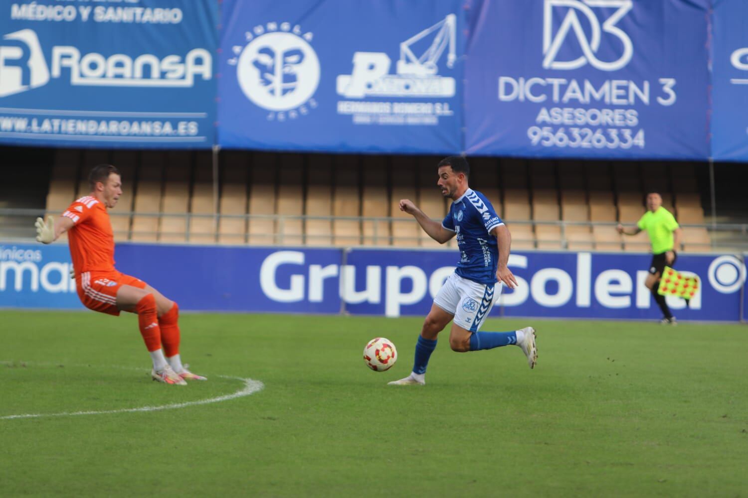 Imagen del partido disputado en Chapín