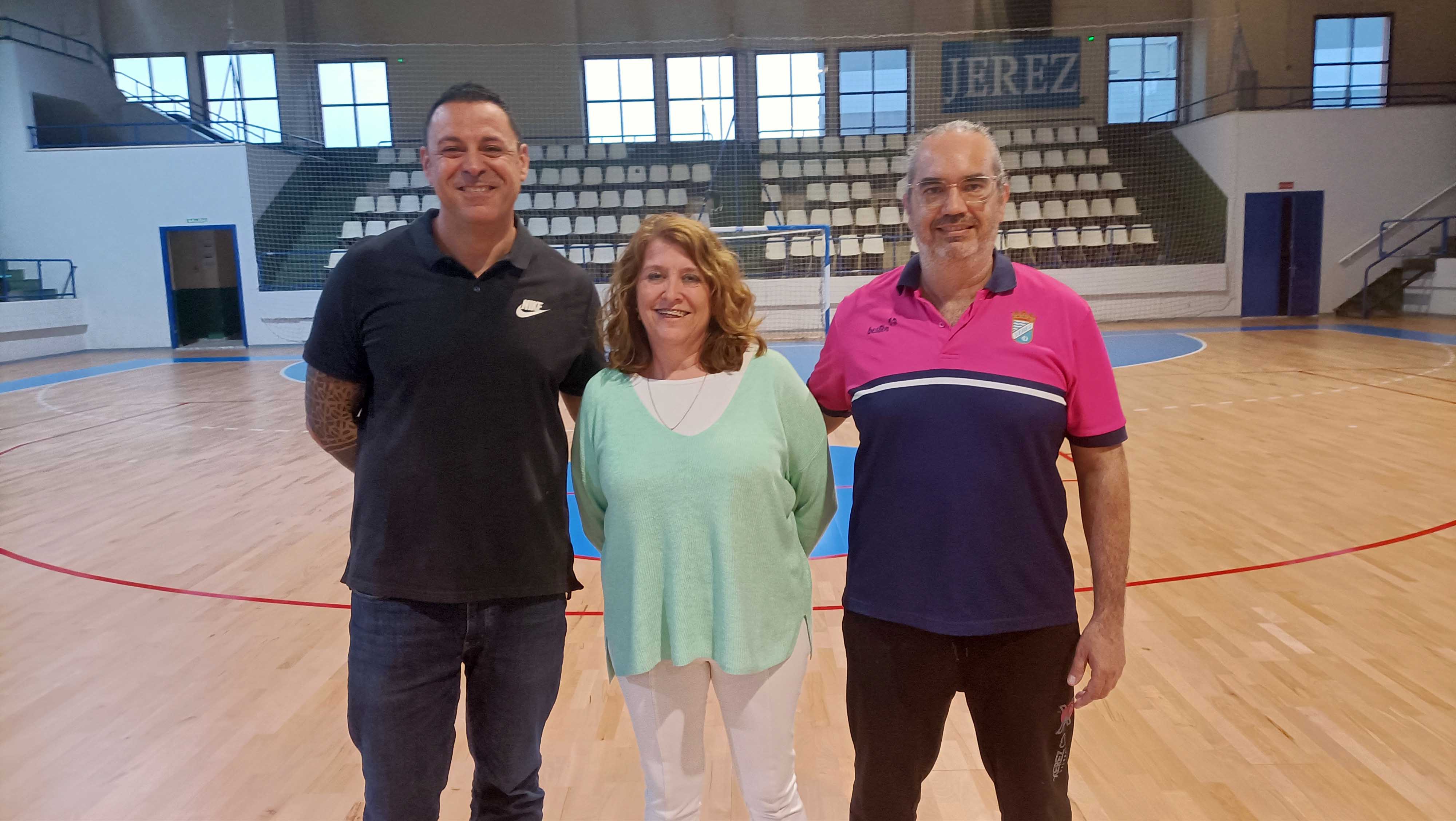 José Antonio Peci (izq) nuevo responsable deportivo del Baloncesto XCD