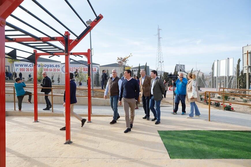 Nuevo espacio de ocio y deporte en Huércal de Almería.