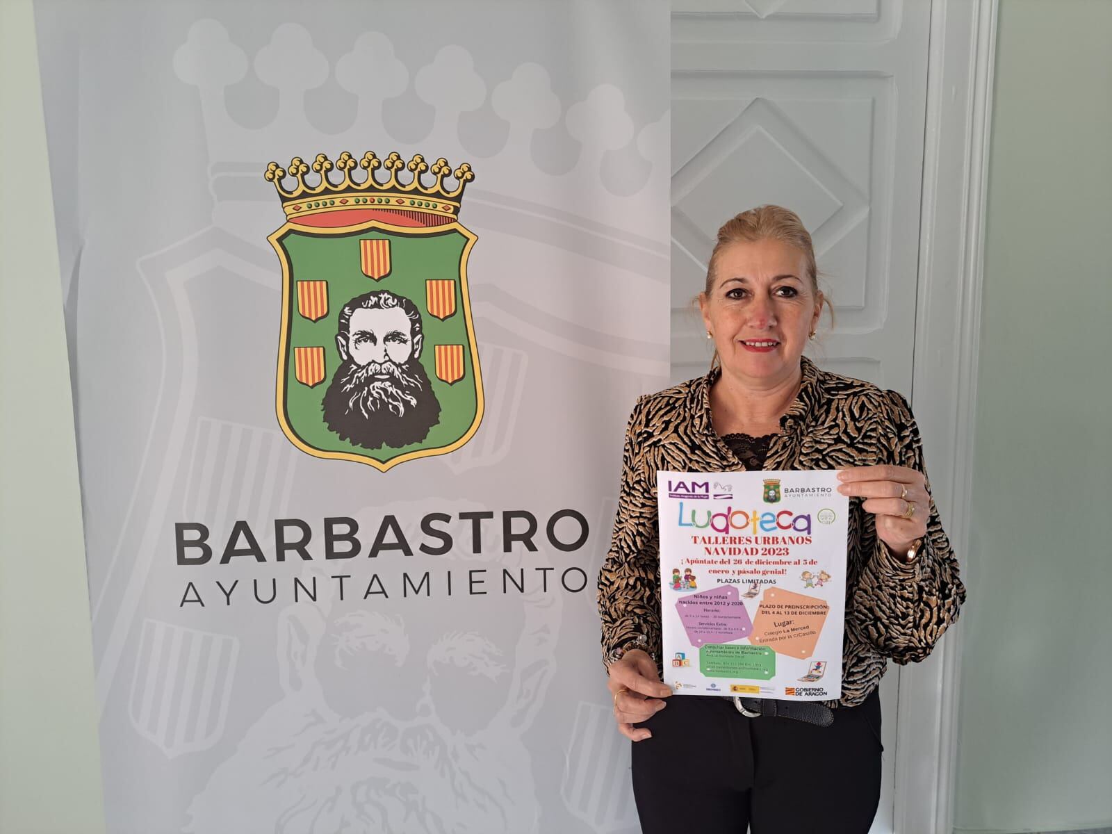 Ana Barón, concejal de Bienestar Social del Ayuntamiento de Barbastro