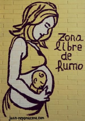 Murales en el Centro de Salud de Jódar de Juan Nepomuceno