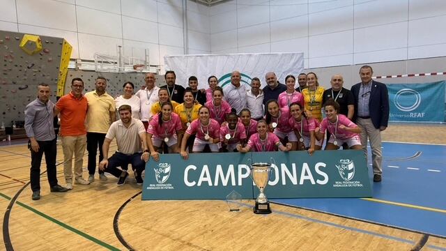 Guadalcacín Fútbol Sala Femenino, campeonas de la Copa Andalucía