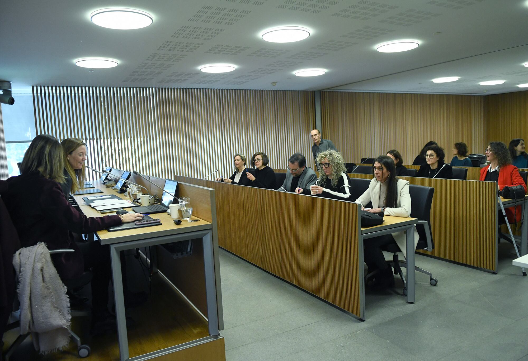 Els grups parlamentaris han escoltat la presentació de la ministra de Salut, Helena Mas