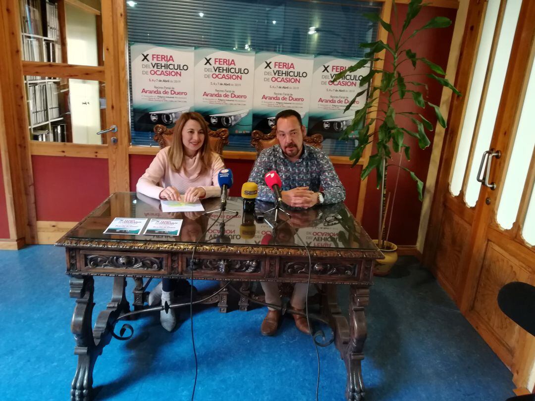 Celia Bombín y Pablo Martín