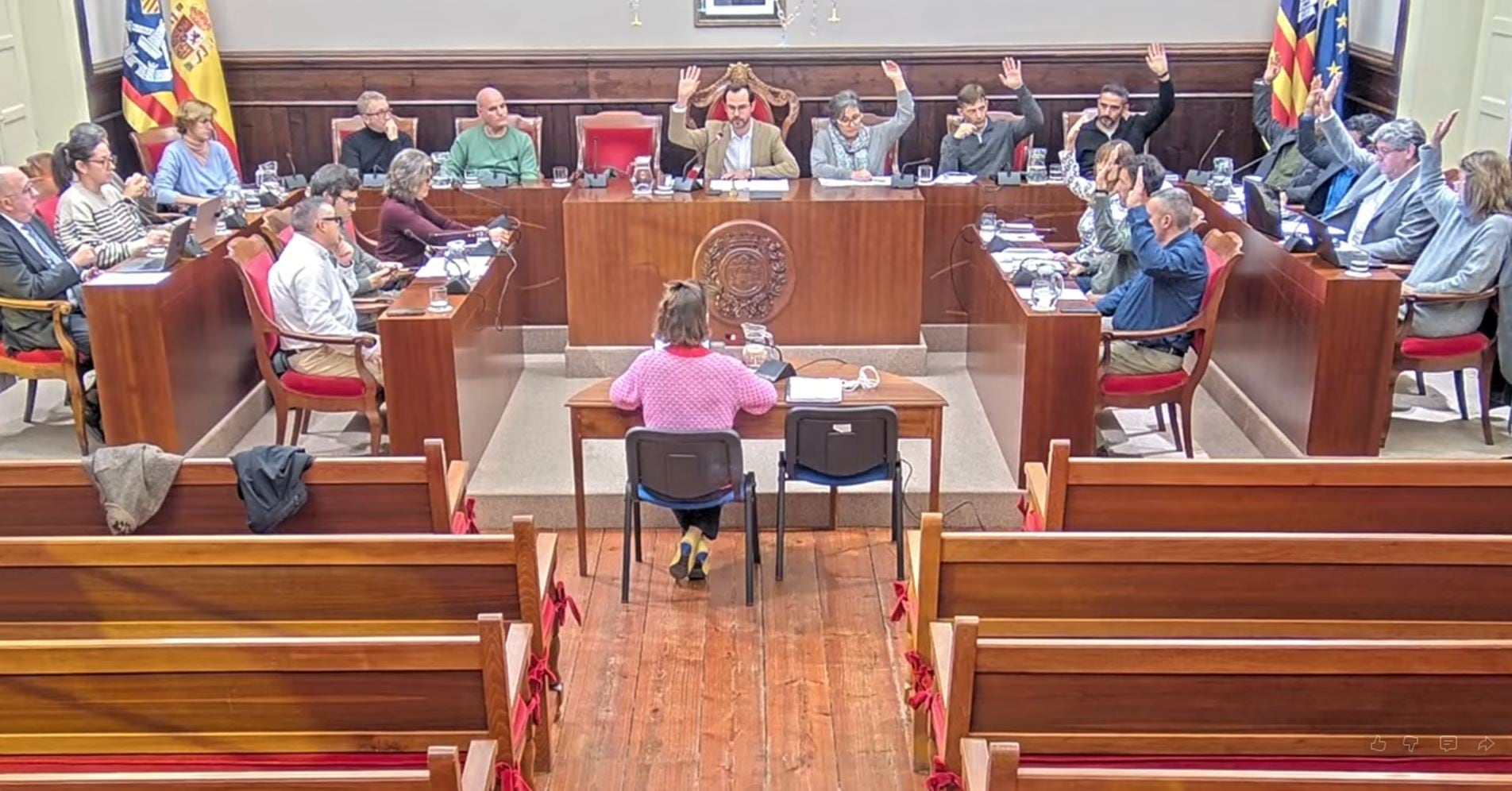 Imatge d'arxiu del ple