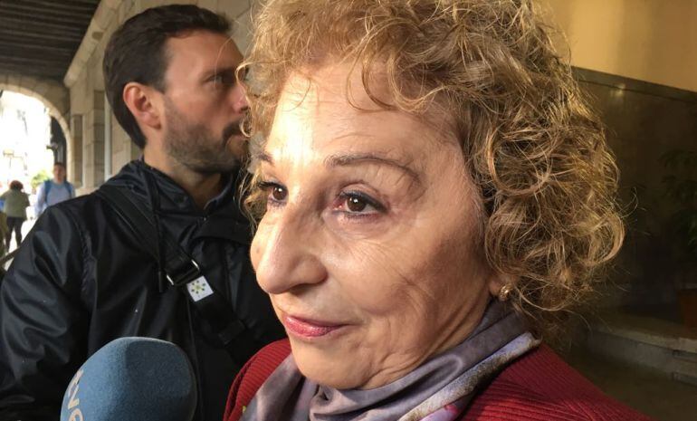 Mari Luz Abella, presidenta de la AECC de Lugo