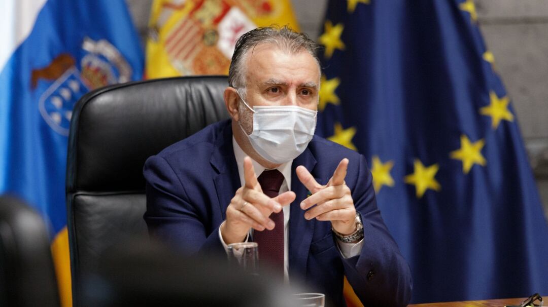 El presidente de Canarias, Ángel Víctor Torres