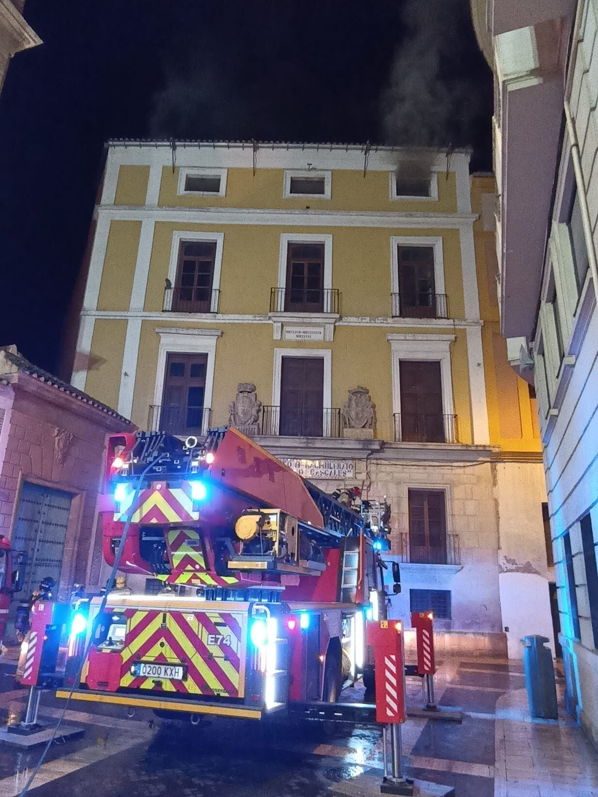 El incendio se ha registrado sobre las 3 de la madrugada