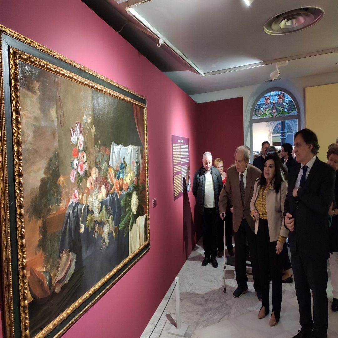 Momento de la inauguración de la exposición &quot;De Rubens a Van Dick&quot; en el Museo Art Noveau y Art Déco-Casa LIs