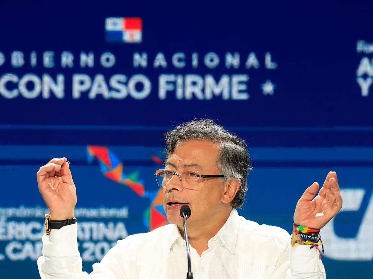 Petro en el Foro Económico Internacional América Latina y Caribe 2026: "No queremos misiles sobre Caracas ni sobre otro país de América"