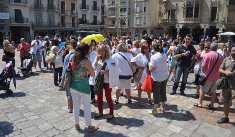Els treballadors ja han dut a terme protestes amb anterioritat en contra de les condicions laborals i salarials