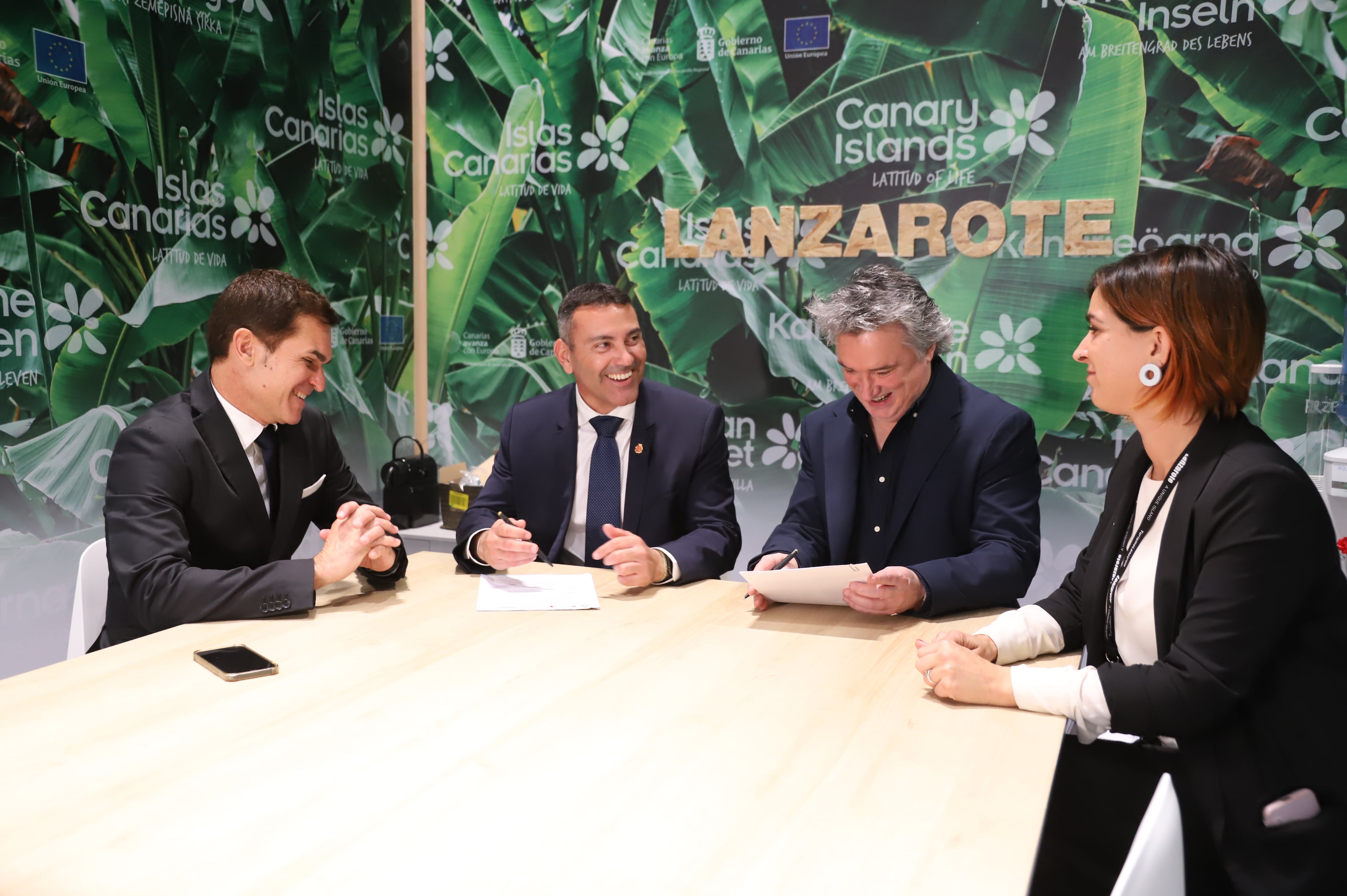 Presentación de Lanzarote FesTVal en FITUR.