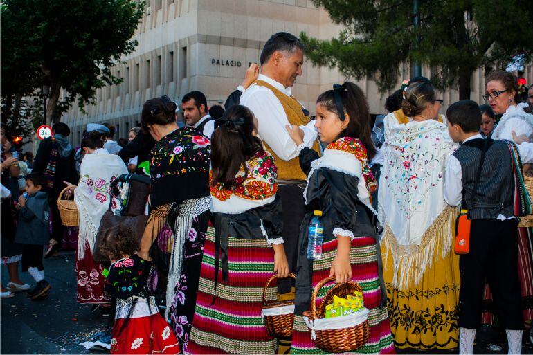 Algunos 'manchegos' en la cabalgata de feria