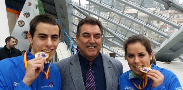 Losvitorianos Irantzu y Gontzal García lograron el oro en el Campeonato de España