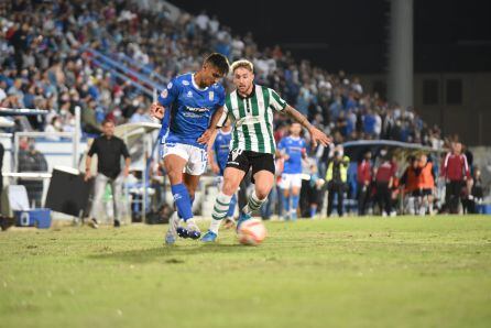 Imagen del partido disputado en el Pedro Garrido