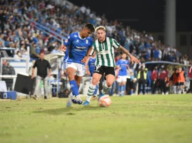 Imagen del partido disputado en el Pedro Garrido