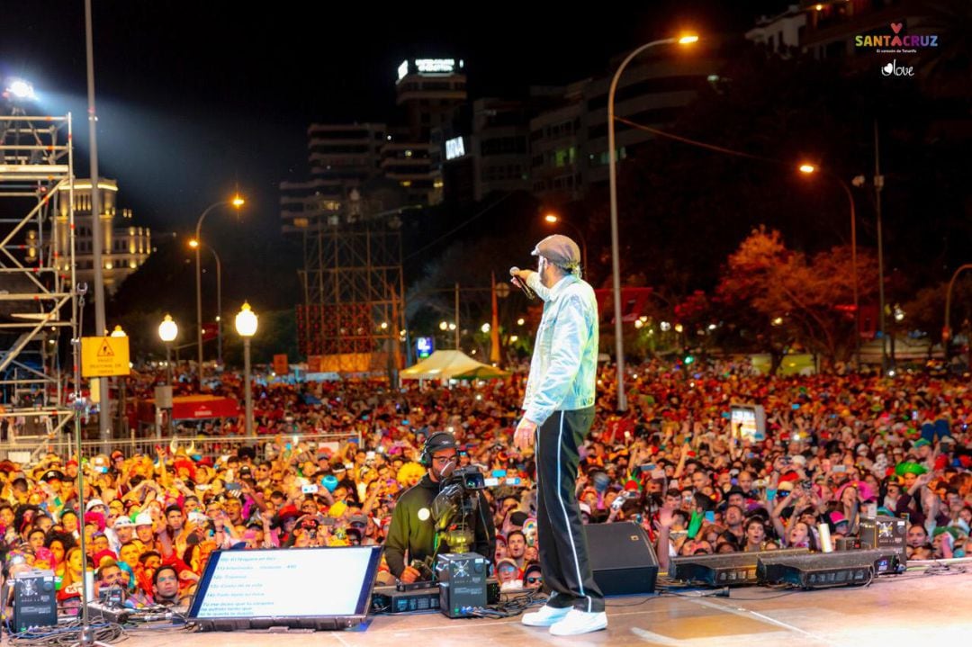 Concierto de Juan Luis Guerra en Santa Cruz de Tenerife.