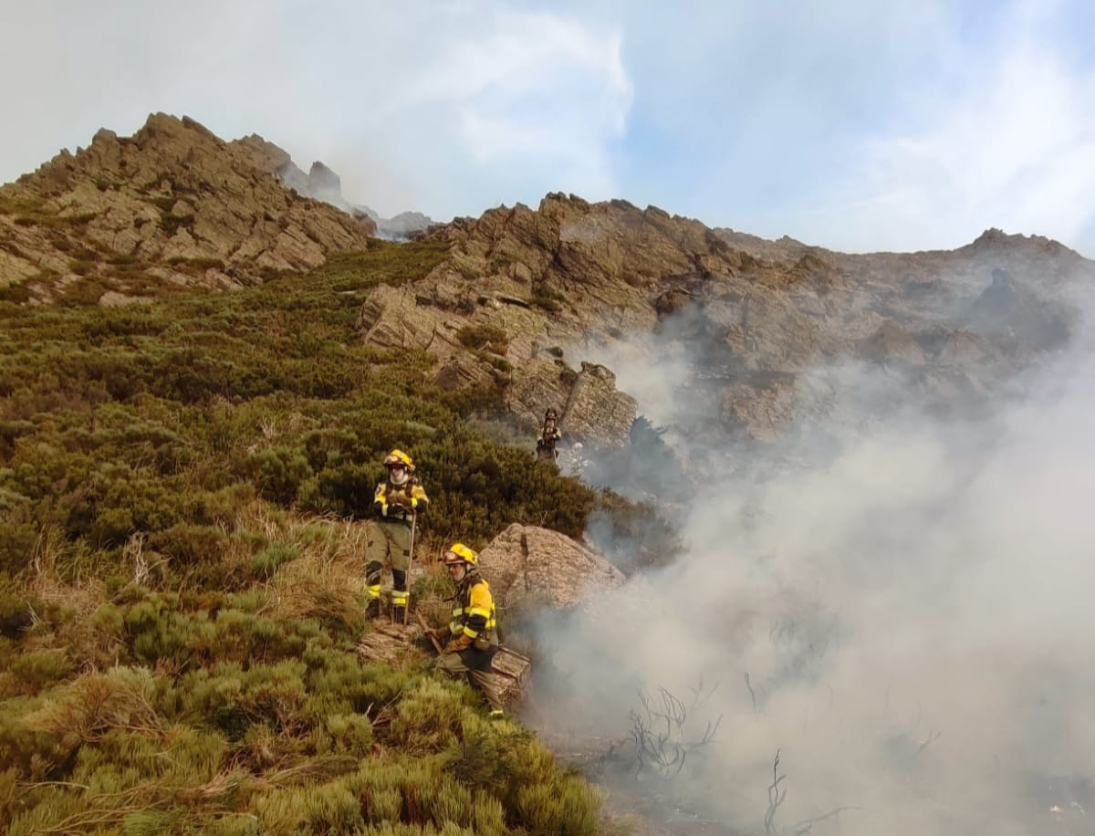 BRIF Lubia en el incendio