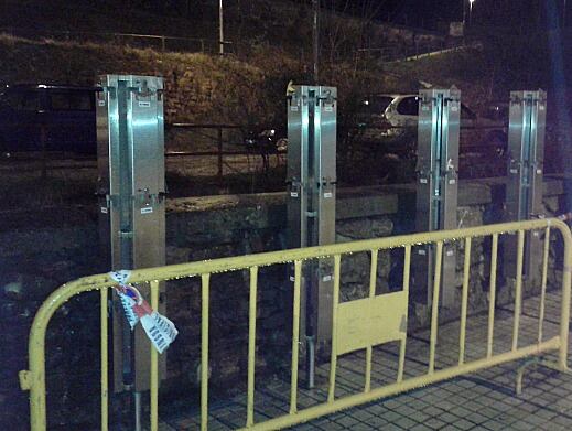 Pintxos para la recogida de orgánicos, papel y cartón, envases y rechazo en Pasai Antxo