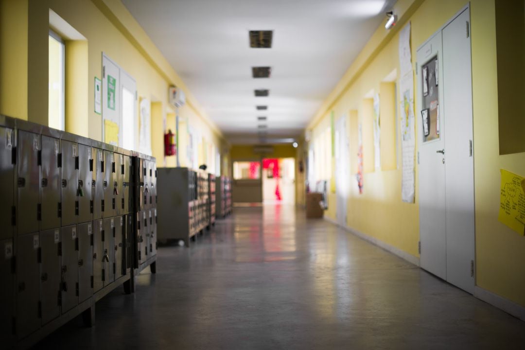 Interior de un instituto (Imagen de recurso)