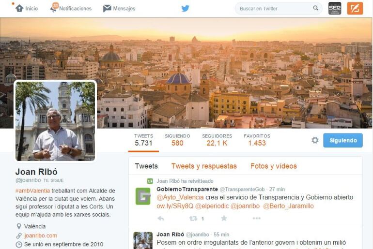 Portada Twitter Ribó