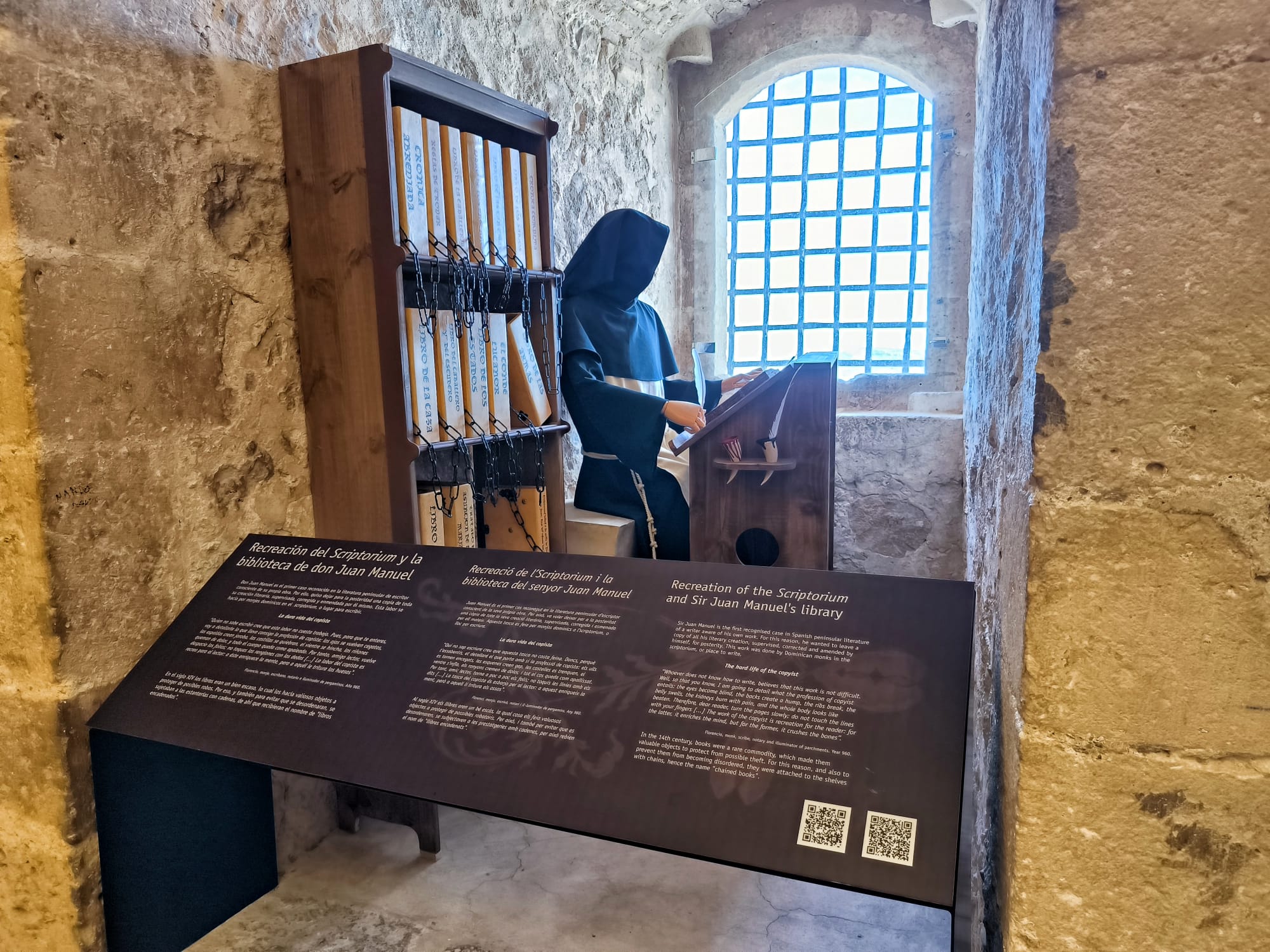 Imagen de una de las salas