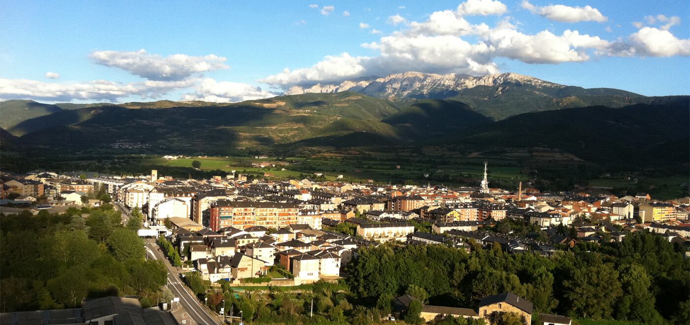 Vista general de la Seu d&#039;Urgell. El municipi ha experimentat un augment de més del 4% de la població els darrers tres anys.