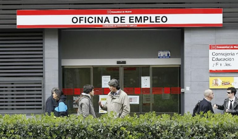 Imagen de archivo de una oficina de empleo de la Comunidad de Madrid.