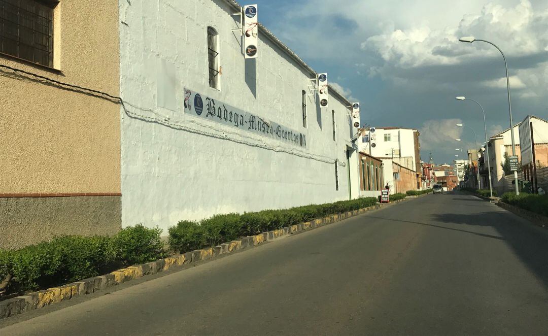 Imagen actual de la Calle Torrecilla de Valdepeñas (Ciudad Real) 