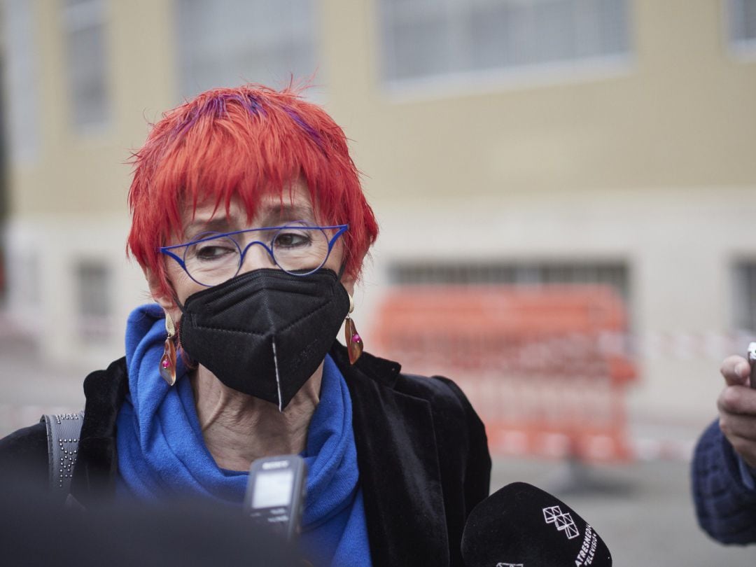 La consejera de Salud del Gobierno de Navarra, Santos Induráin