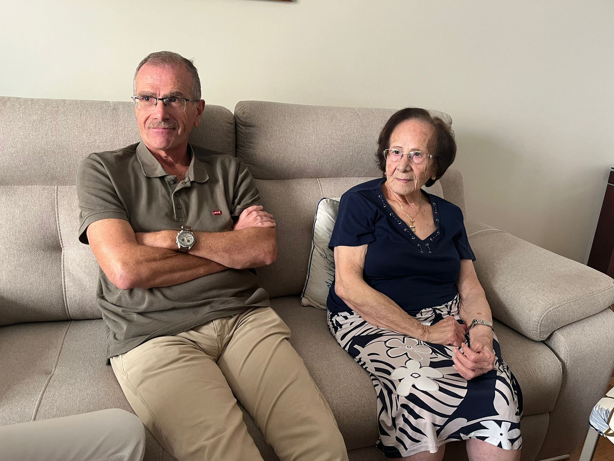 Fadwa y Elías, madre e hijo, en Hoy por hoy Cartagena