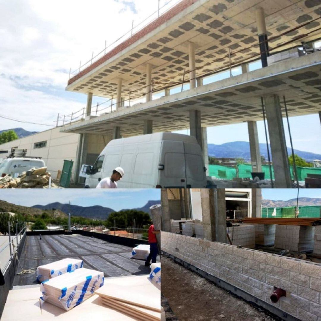 Obras en el Hospital de Elda 