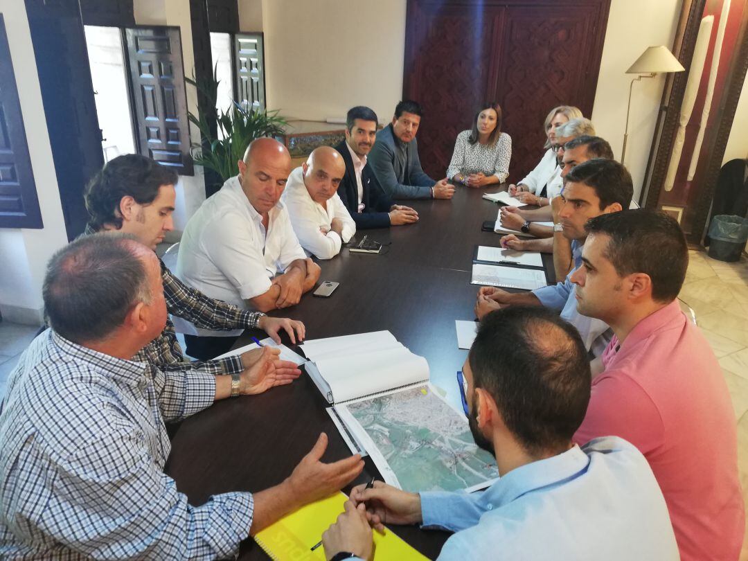 La reunión con los técnicos se ha llevado a cabo en el cobsistorio rondeño