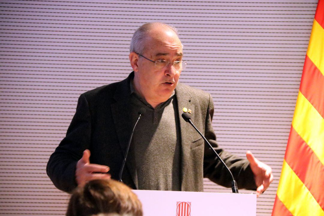 El conseller d'Ensenyament, Josep Bargalló