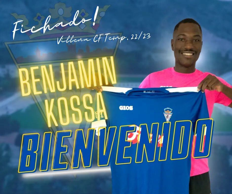 Benjamin Kossa nuevo jugador del Villena CF