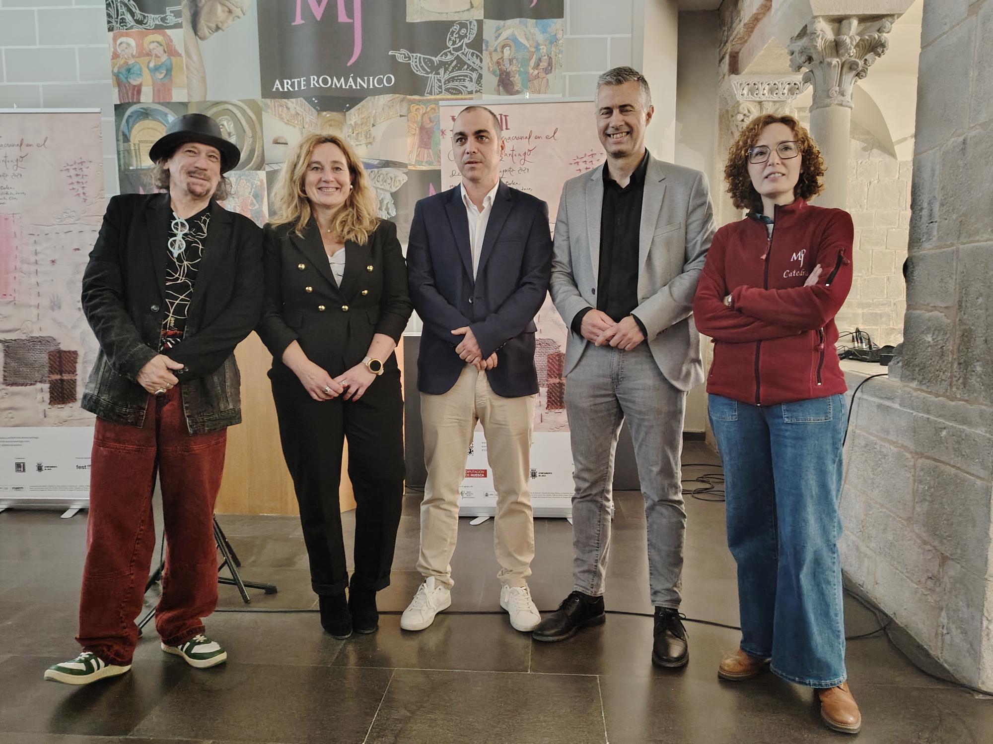 Presentación del 33ª Festival Internacional en el Camino de Santiago en el Museo Diocesano de Jaca