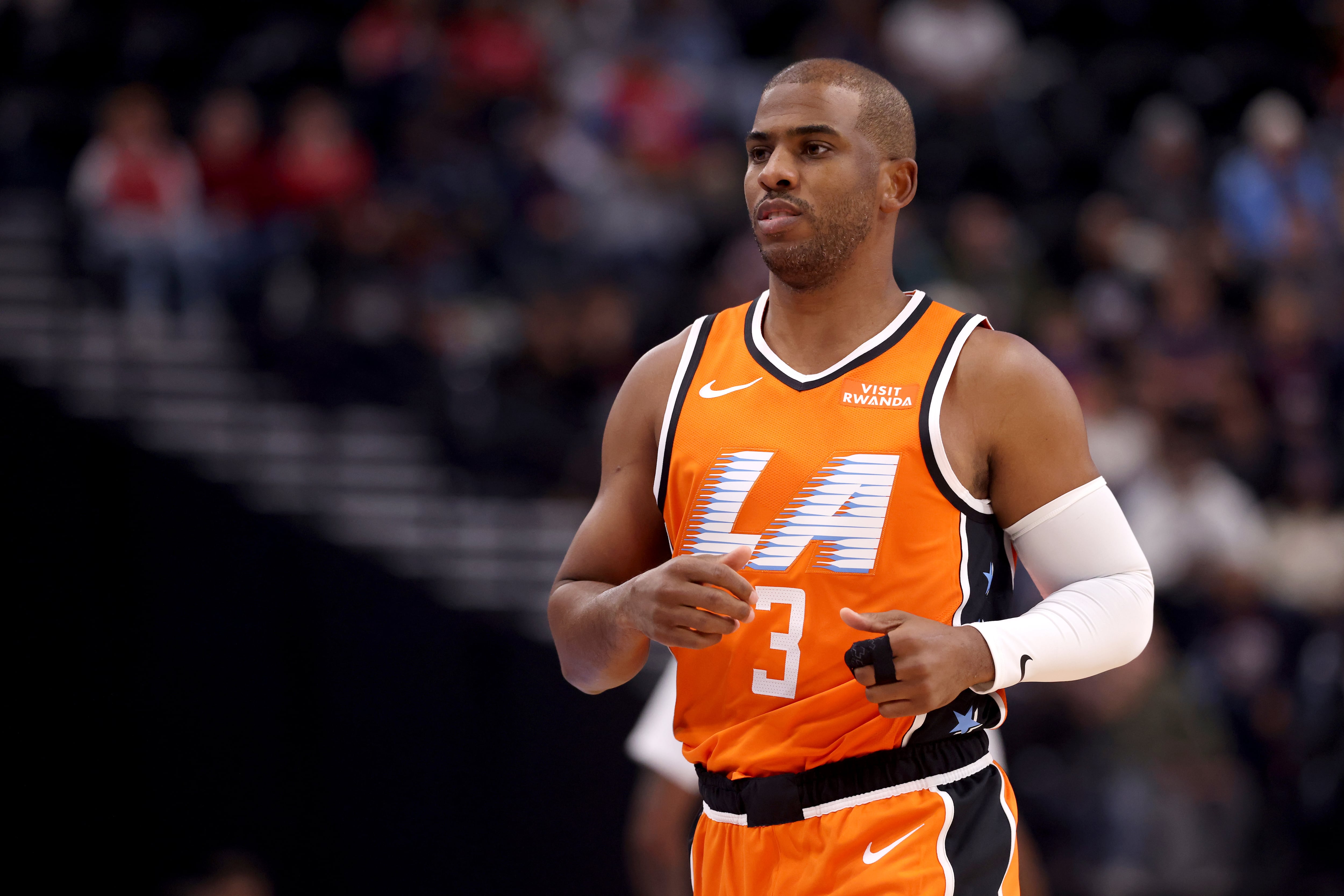 Chris Paul, durante un partido con Los Angeles Clippers