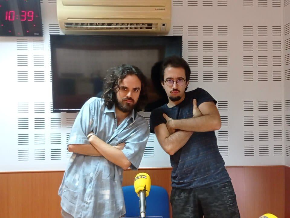 Carlos Abellán y Alberto Balsalobre, integrantes de la banda Pianixximo