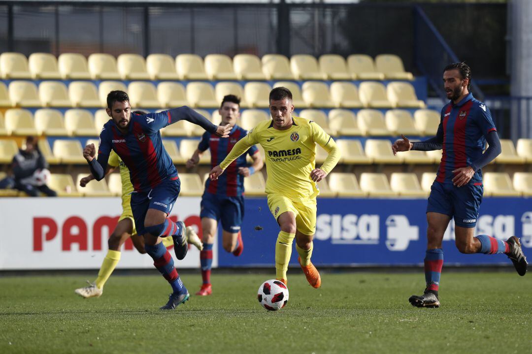 Simón Moreno ha marcado 13 goles con el Villarreal B.