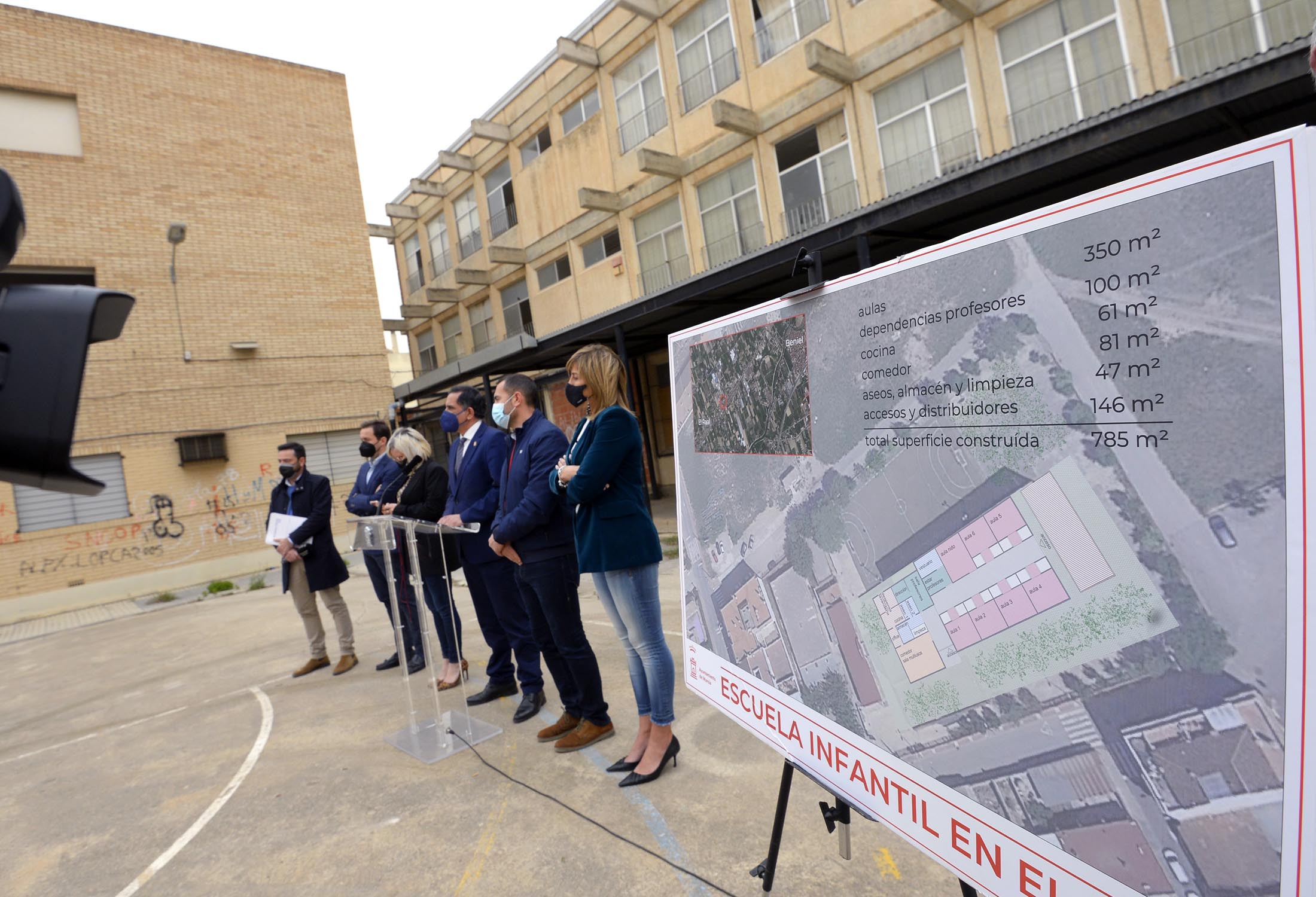 Presentación del proyecto de la nueva escuela infantil en El Raal
