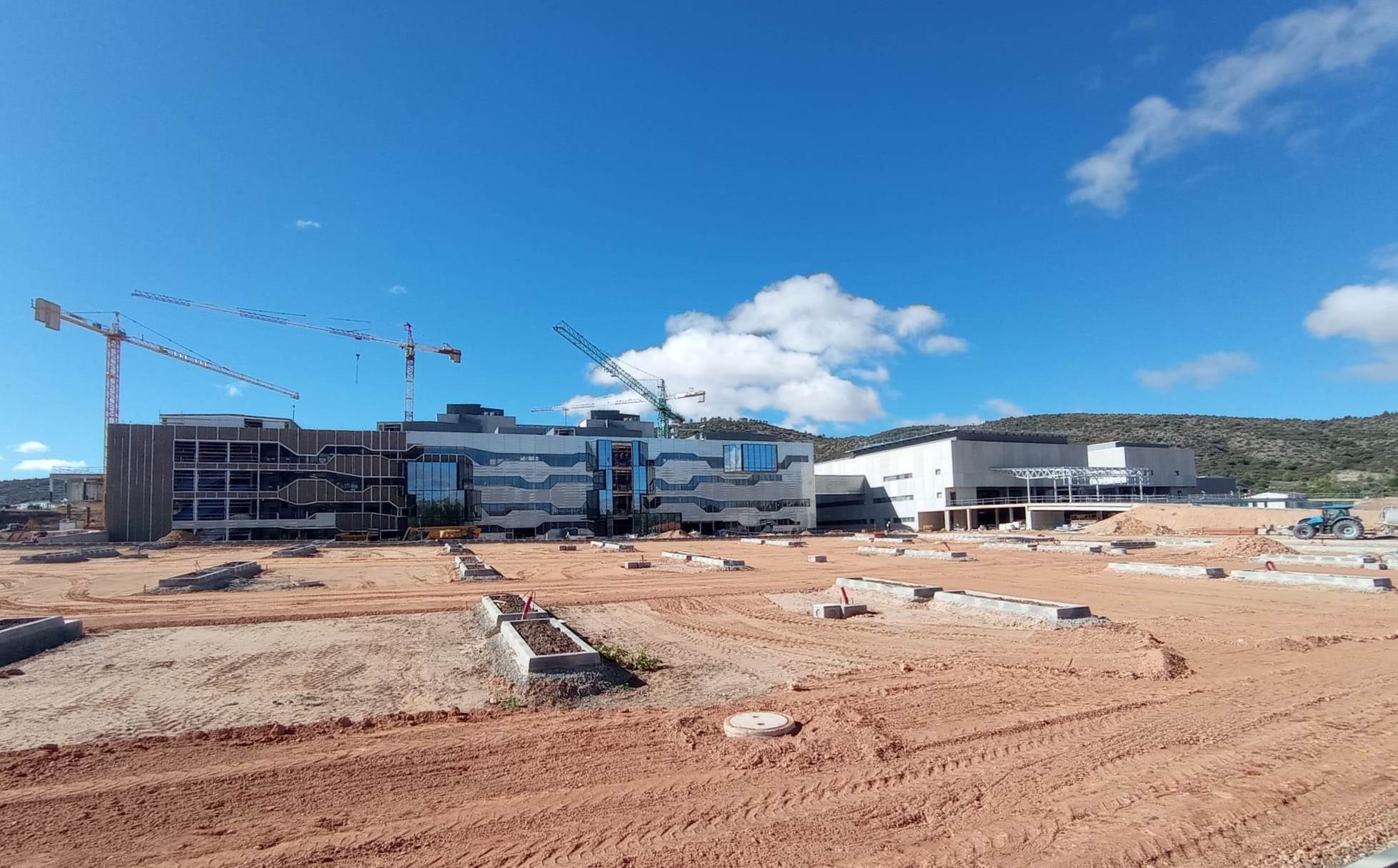 Las obras del futuro hospital de Cuenca