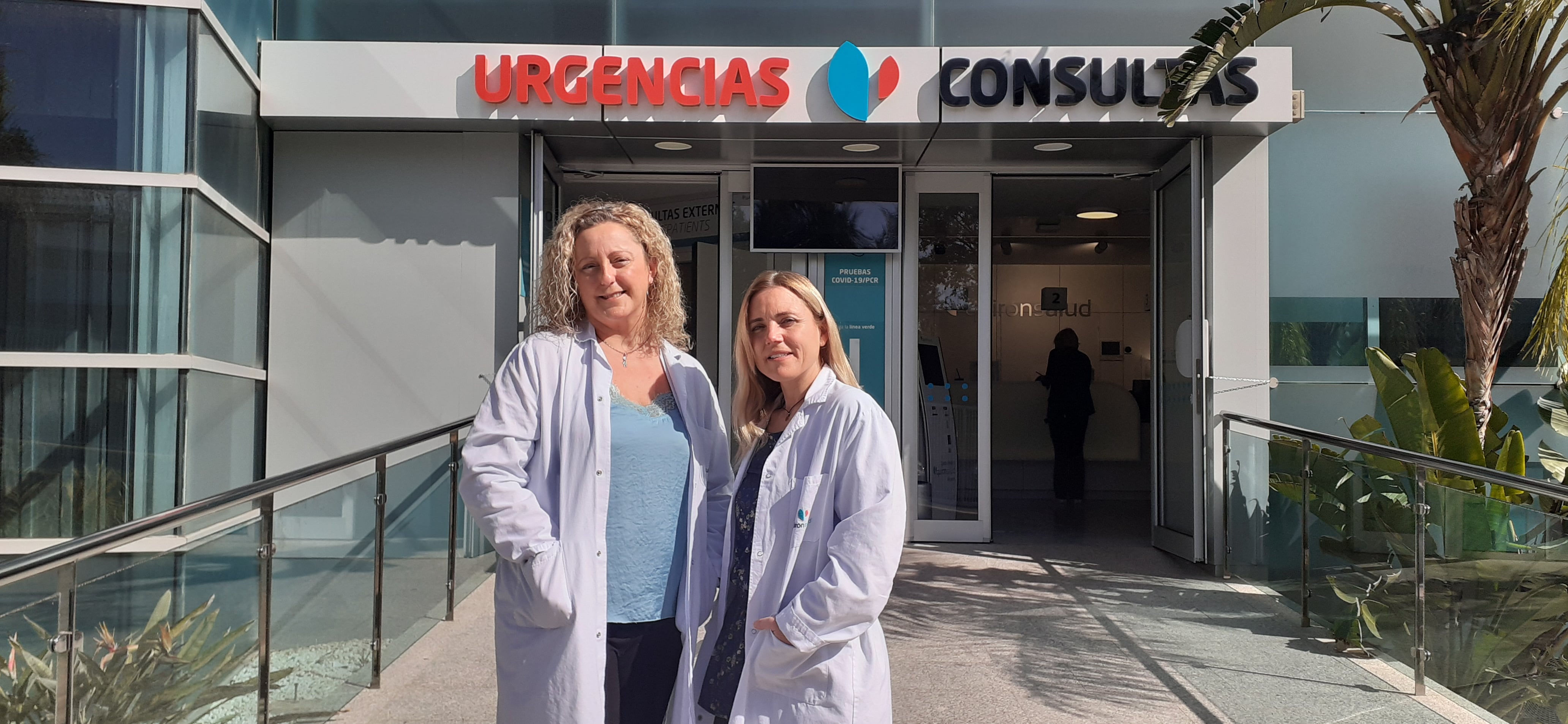 Las doctoras Ana Victoria Martínez y Rosa M.ª Sanchis