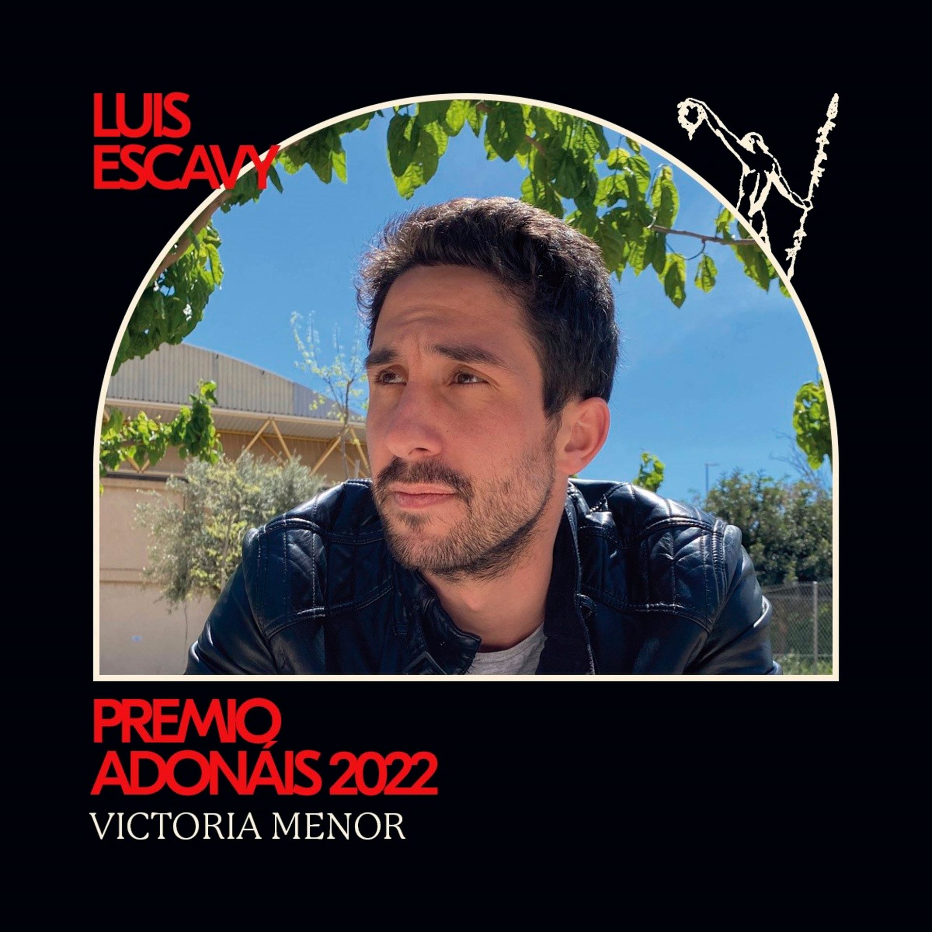 El poeta murciano Luis Escavy, ganador del premio Adonais 2022