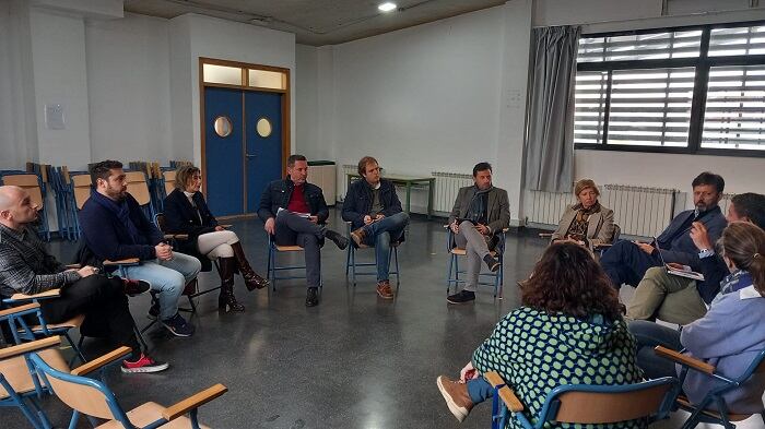 Un momento de la reunión en Algeciras