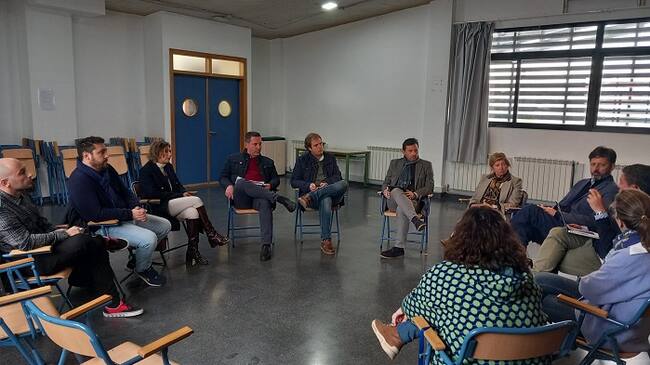 Un momento de la reunión en Algeciras