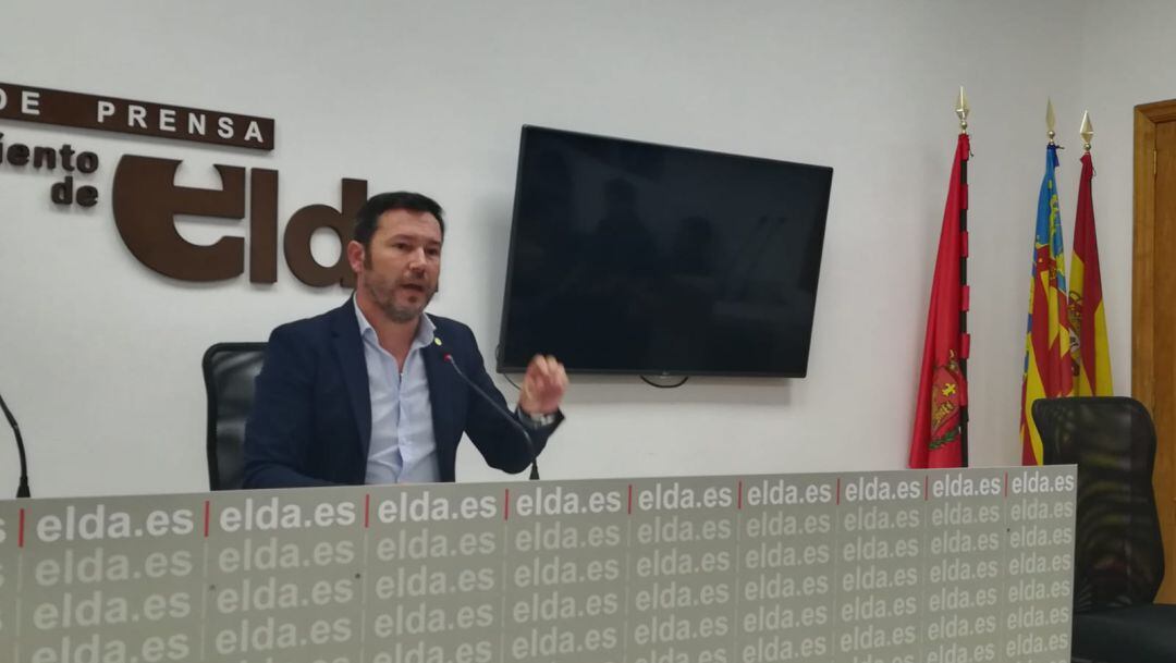 Francisco Muñoz, portavoz del PP en Elda