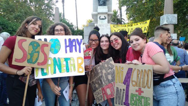 Participantes en la movilización de &quot;Fridays For Future&quot; en Córdoba