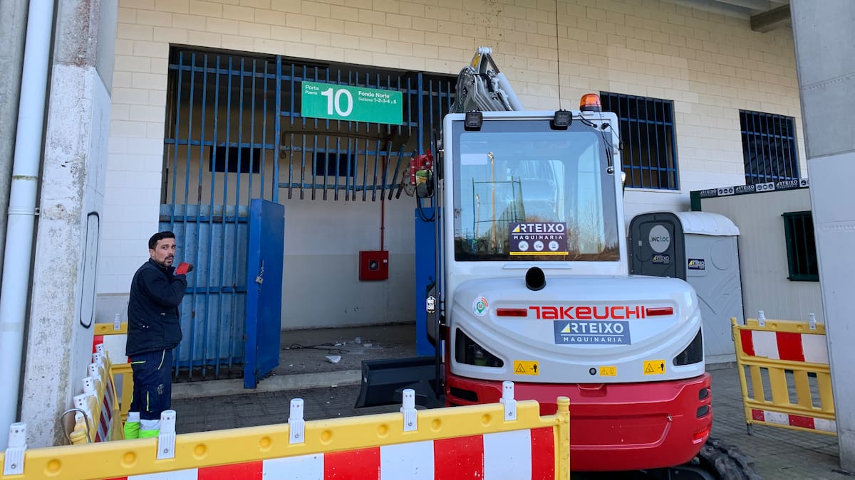 A Malata, al fin en obras